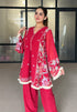 Red Festive Kurta Set